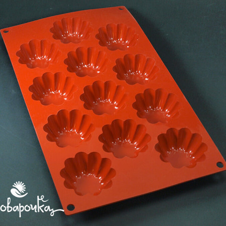 Бриошь мини Силиконовая форма 