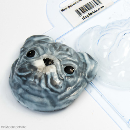 Мопс Форма пластиковая Мопс Форма пластиковая