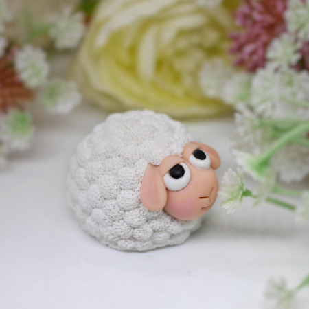 Овечка 1 форма силиконовая 3D