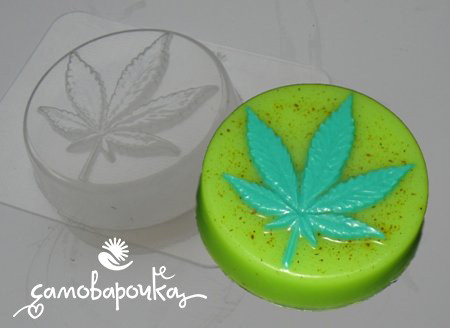 Конопля форма пластиковая