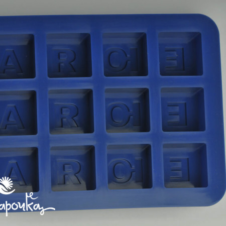 Силиконовая форма «Гласные буквы А, Я, Ю, Е»