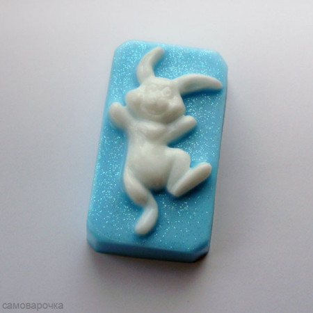 Сингл Веселый заяц форма пластиковая Сингл Веселый заяц форма пластиковая