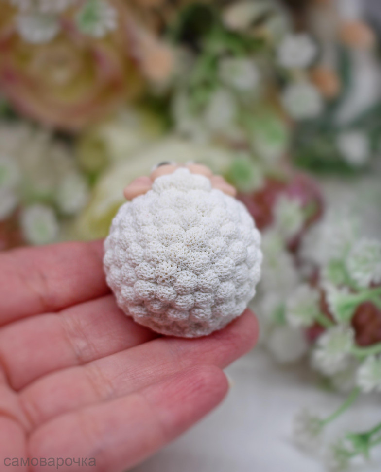 Овечка 2 форма силиконовая 3D - 