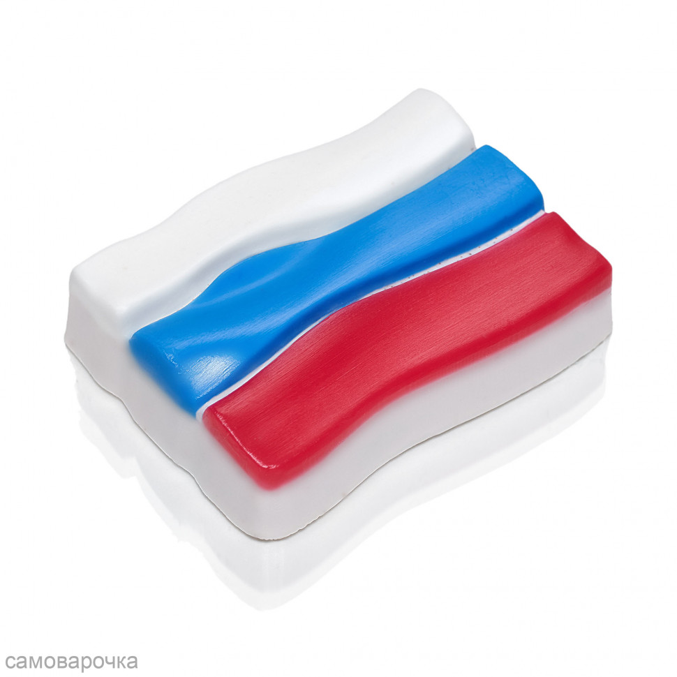 Флаг триколор форма пластиковая - Для мыла и шоколада