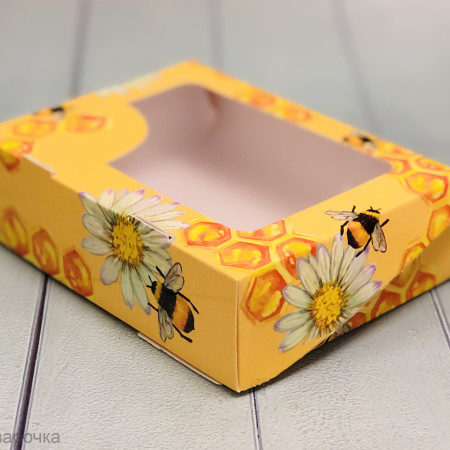 Коробка Медовая 10*8*3