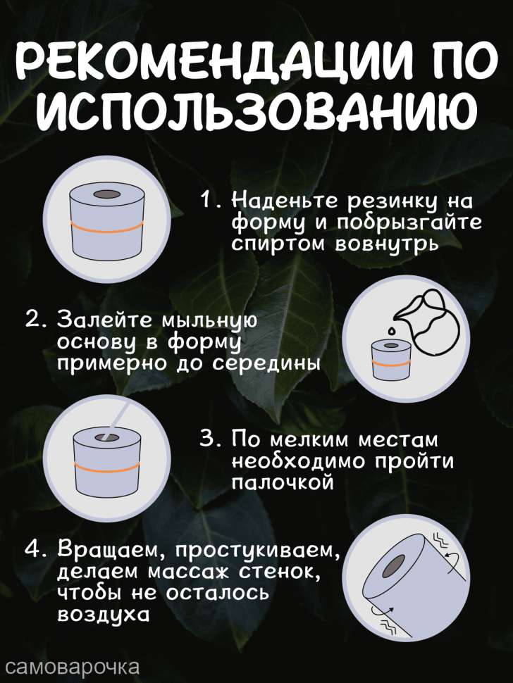 Василек форма силиконовая 3D - 