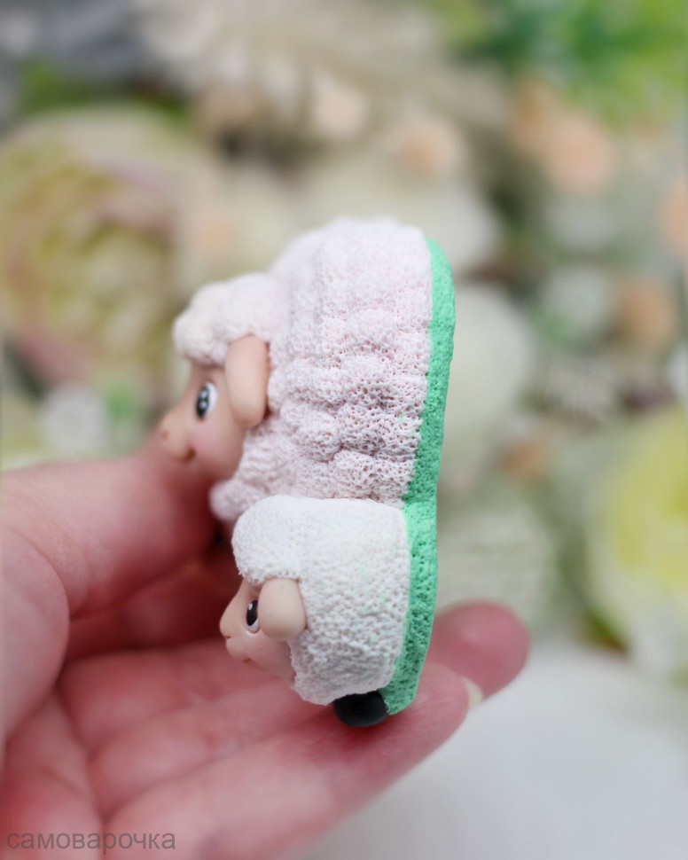 Три Овечки форма силиконовая 2D - 