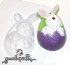 Кролик пасхальный форма для мыла пластиковая - Для мыла и шоколада