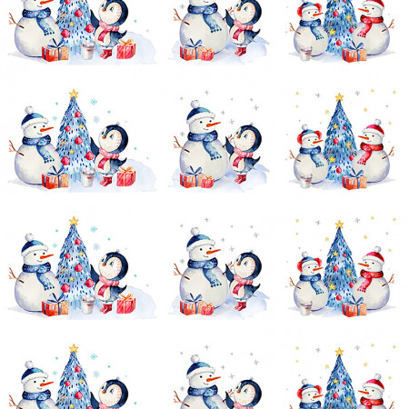 Новогодние картинки  водорастворимая бумага с картинкой подборка №33