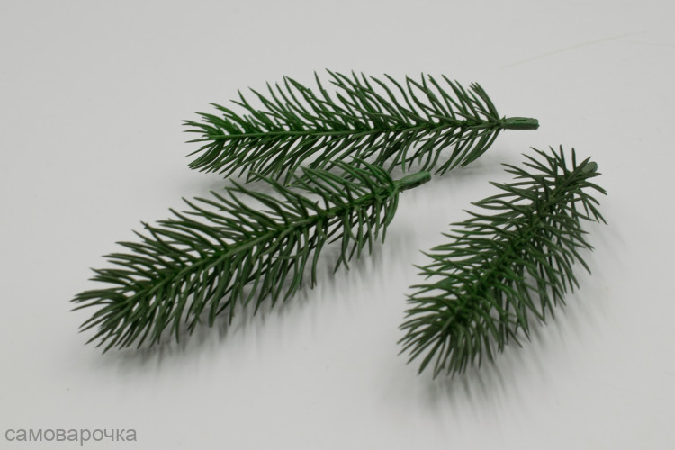 Хвоя Лика ​​​Зелень искусственная букетная  10 штук - 