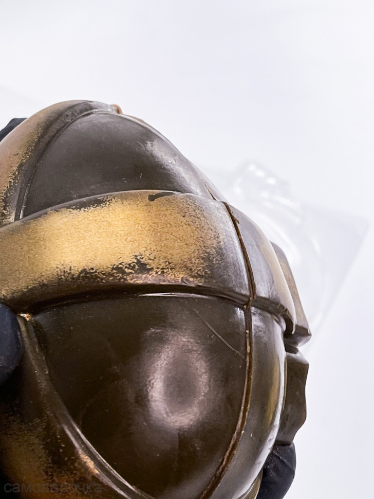  Яйцо с бантом большое комплект (2шт) пластиковых форм - 