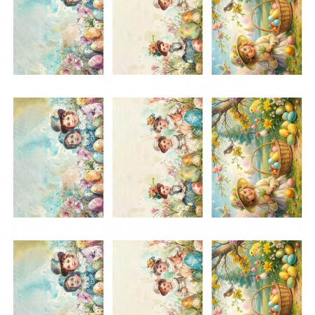 Пасхальные сюжеты водорастворимая бумага с картинкой подборка №120  Пасхальные сюжеты водорастворимая бумага с картинкой подборка №120