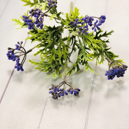 Зелень Горошек фиолетовый искусственный 