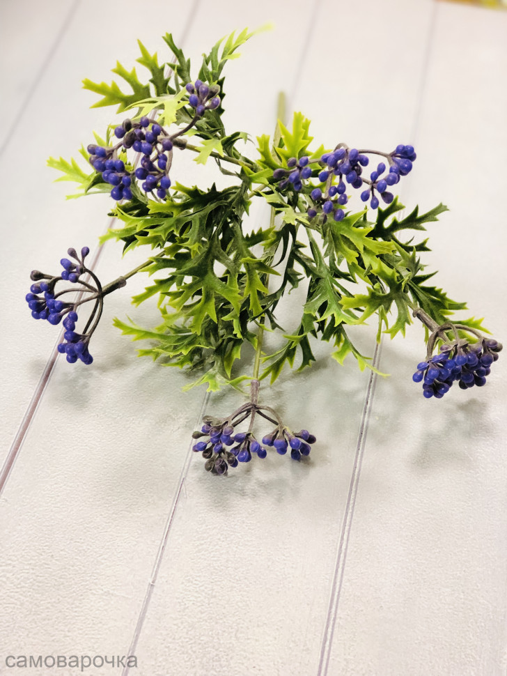 Зелень Горошек фиолетовый искусственный - Зелень Горошек фиолетовый искусственный -