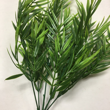 Веточка мини пальмы зелень искусственная Веточка мини пальмы зелень искусственная