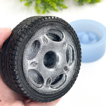 Колесо Силиконовая форма 3D Колесо Силиконовая форма 3D