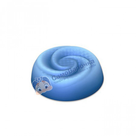 Завитушка, форма для мыла пластиковая Завитушка, форма для мыла пластиковая