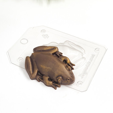 Лягушка плоская форма для шоколада и мыла