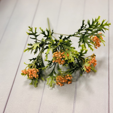 Зелень Горошек оранжевый искусственный 