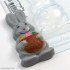 Пасхальный заяц форма пластиковая - Для мыла и шоколада