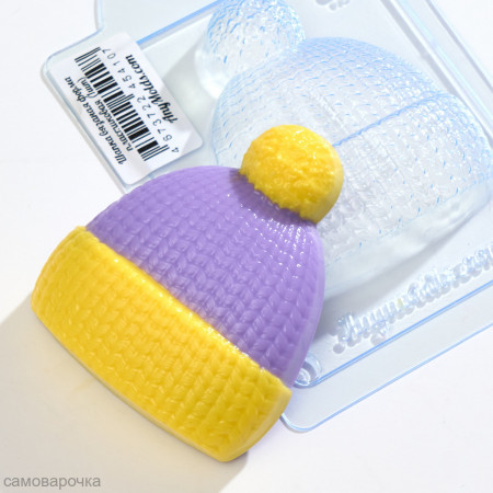 Шапка вязанная форма пластиковая