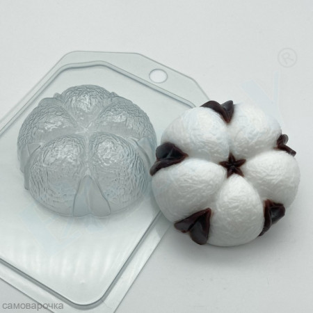 Хлопок / 5 долек Пластиковая форма Хлопок / 5 долек Пластиковая форма