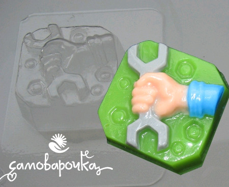 Механик форма для мыла пластиковая