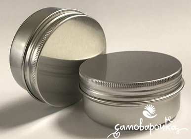 Баночка аллюминиевая 50 мл. Баночка аллюминиевая 50 мл.