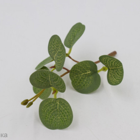 Вставка в букет лист фетонии 10 шт. Зелень искусственная