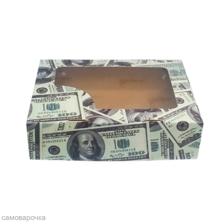 Коробка для мыла Доллар 10х8х3см Коробка для мыла Доллар 10х8х3см