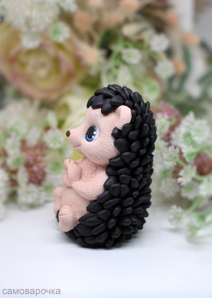 С любовью Ежик форма силиконовая 3D - 