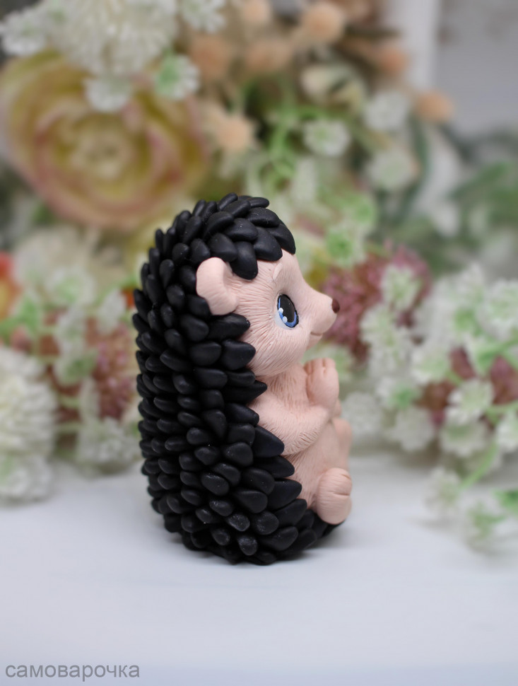 С любовью Ежик форма силиконовая 3D - 