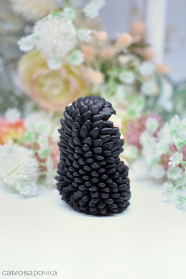 С любовью Ежик форма силиконовая 3D - 