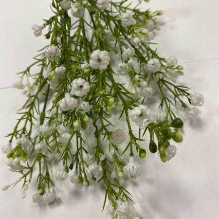Гипсофила белая искусственная зелень 
