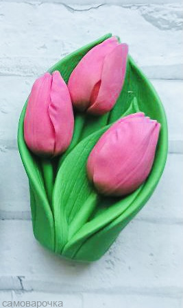 Тюльпаны Силиконовая форма