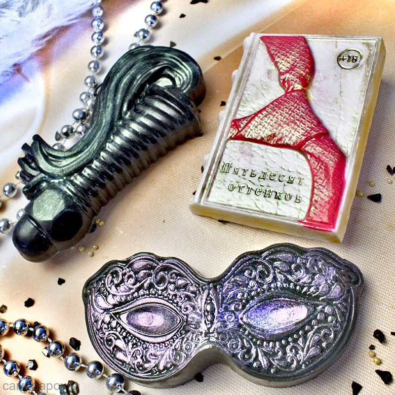 50 оттенков, форма 3D для мыла пластиковая - Для мыла и шоколада