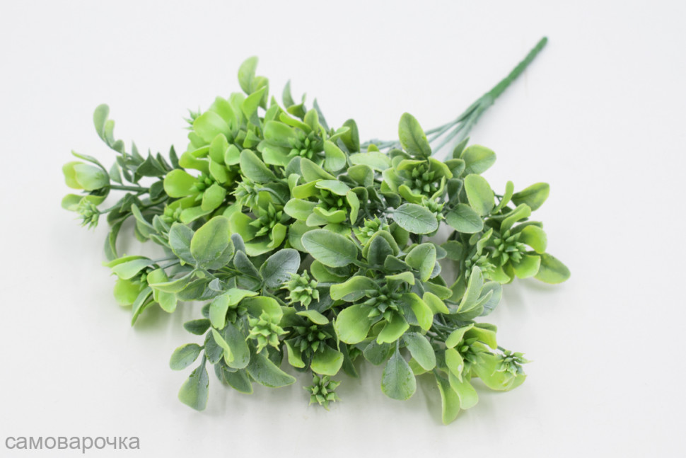 Куст каланхоэ "Эмми" Зелень искусственная - Куст каланхоэ "Эмми" Зелень искусственная -