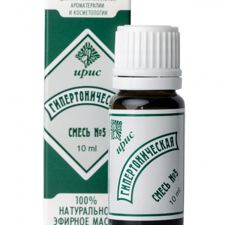 Смесь эфирных масел №5 "Гипертоническая" Смесь эфирных масел №5 "Гипертоническая"