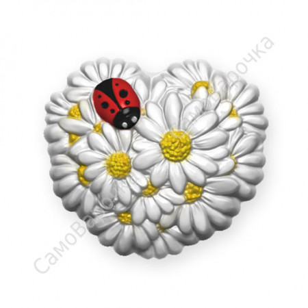 Летний луг, форма для мыла пластиковая Летний луг, форма для мыла пластиковая