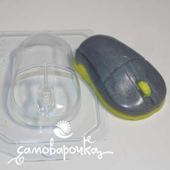 Мышь компьютерная, форма для мыла пластиковая ex-dirty