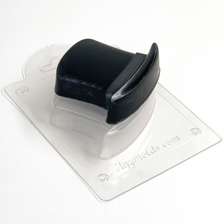 Шляпа цилиндр форма пластиковая для мыла