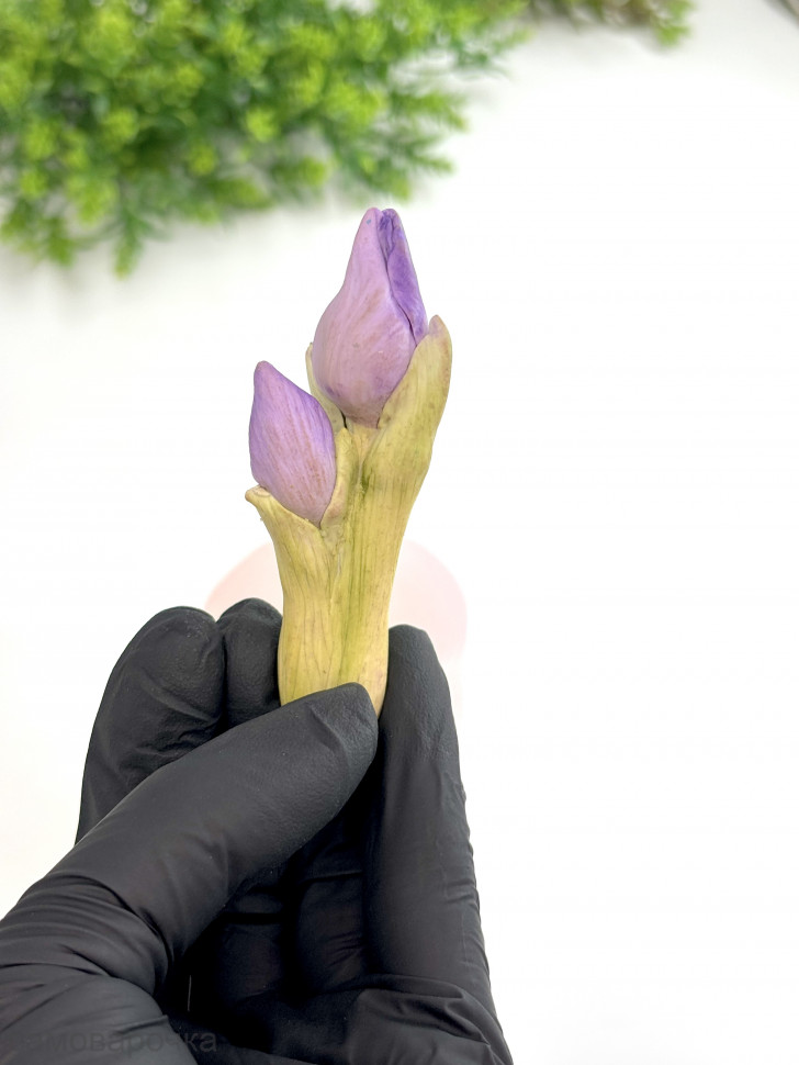 Бутоны ириса форма силиконовая 3D - 