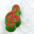 Скрипичный ключ, форма для мыла пластиковая - Для мыла и шоколада