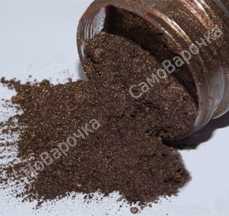 Коричнеый пигмент перламутровый  Коричнеый пигмент перламутровый