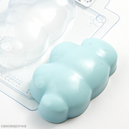 Облачко форма для мыла пластиковая