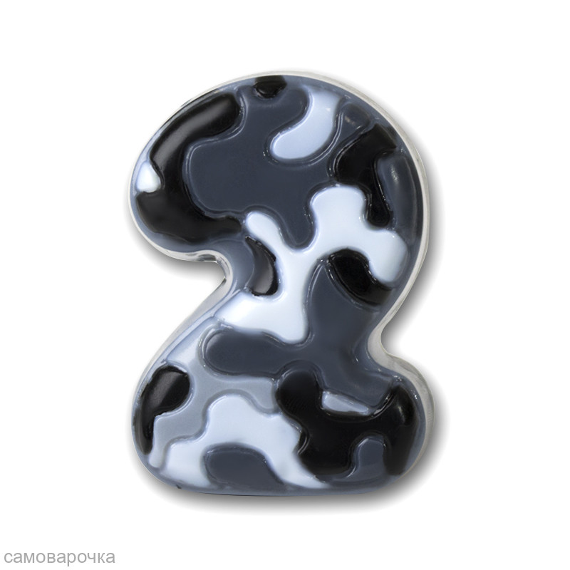 Двойка, форма для мыла пластиковая - Для мыла и шоколада