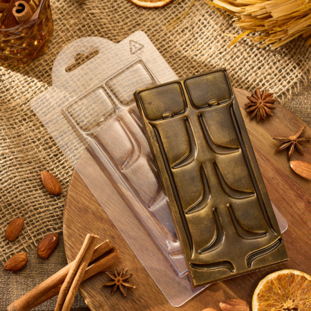 Мужской пресс форма пластиковая