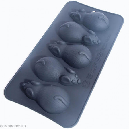 Мышки силиконовая форма
