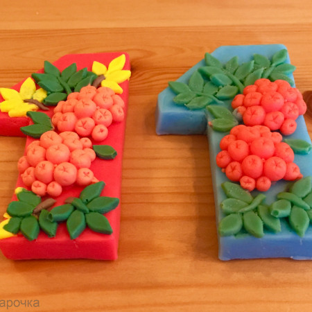1 сентября Рябина силиконовая форма 3d 1 сентября Рябина силиконовая форма 3d