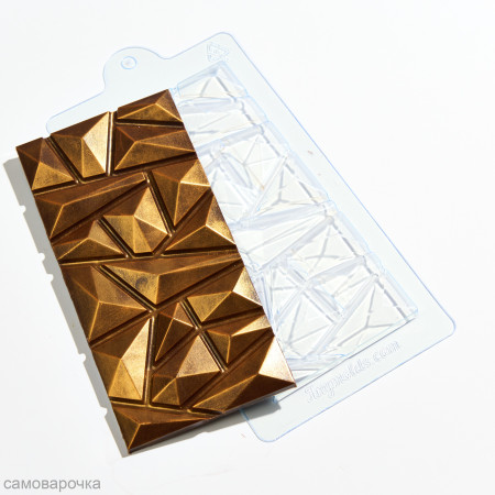 Шоколад Геометрия форма пластиковая Шоколад Геометрия форма пластиковая